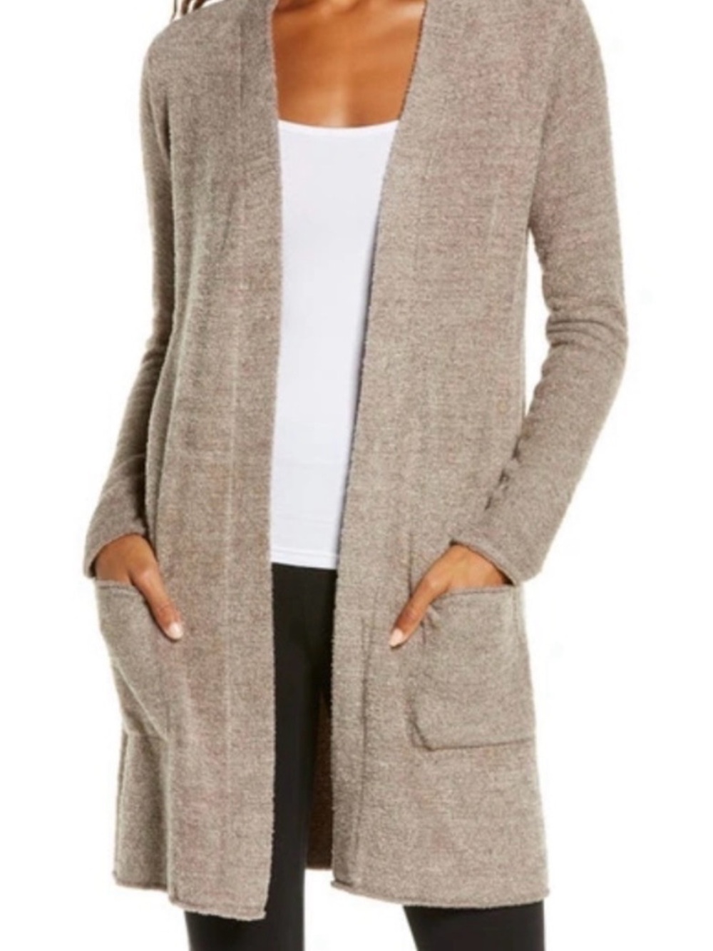 NWT Barefoot Dreams Cozychic Lite Long Cardigan